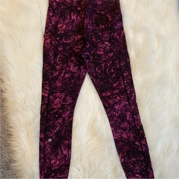 Lululemon Athletica Purple Leggings - Picture 3 of 3